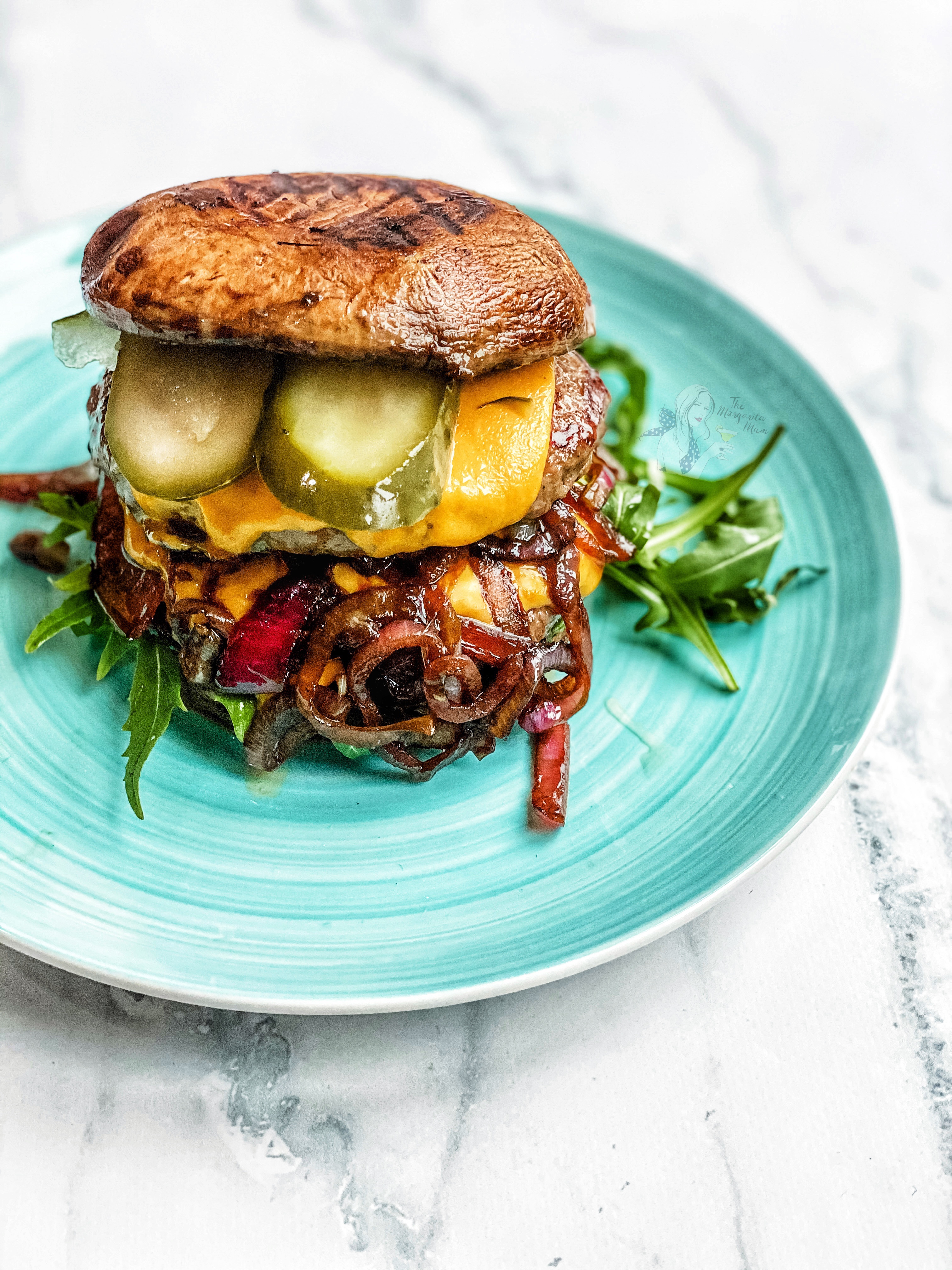 Mushroom Bun Burgers